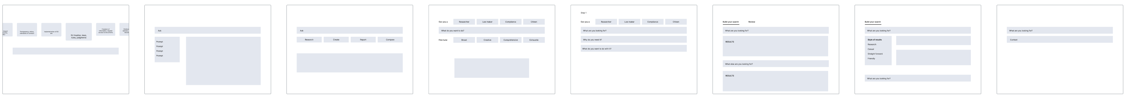 Layout exploration